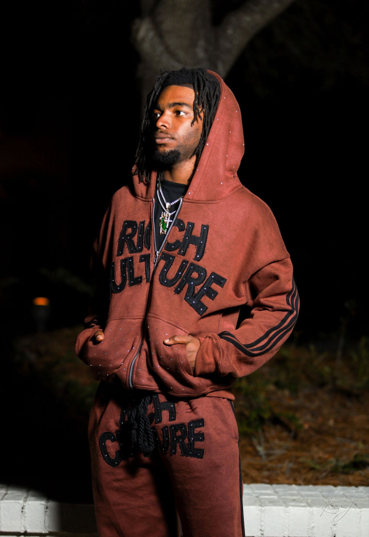 RICH CULTURE “BROWN” SET