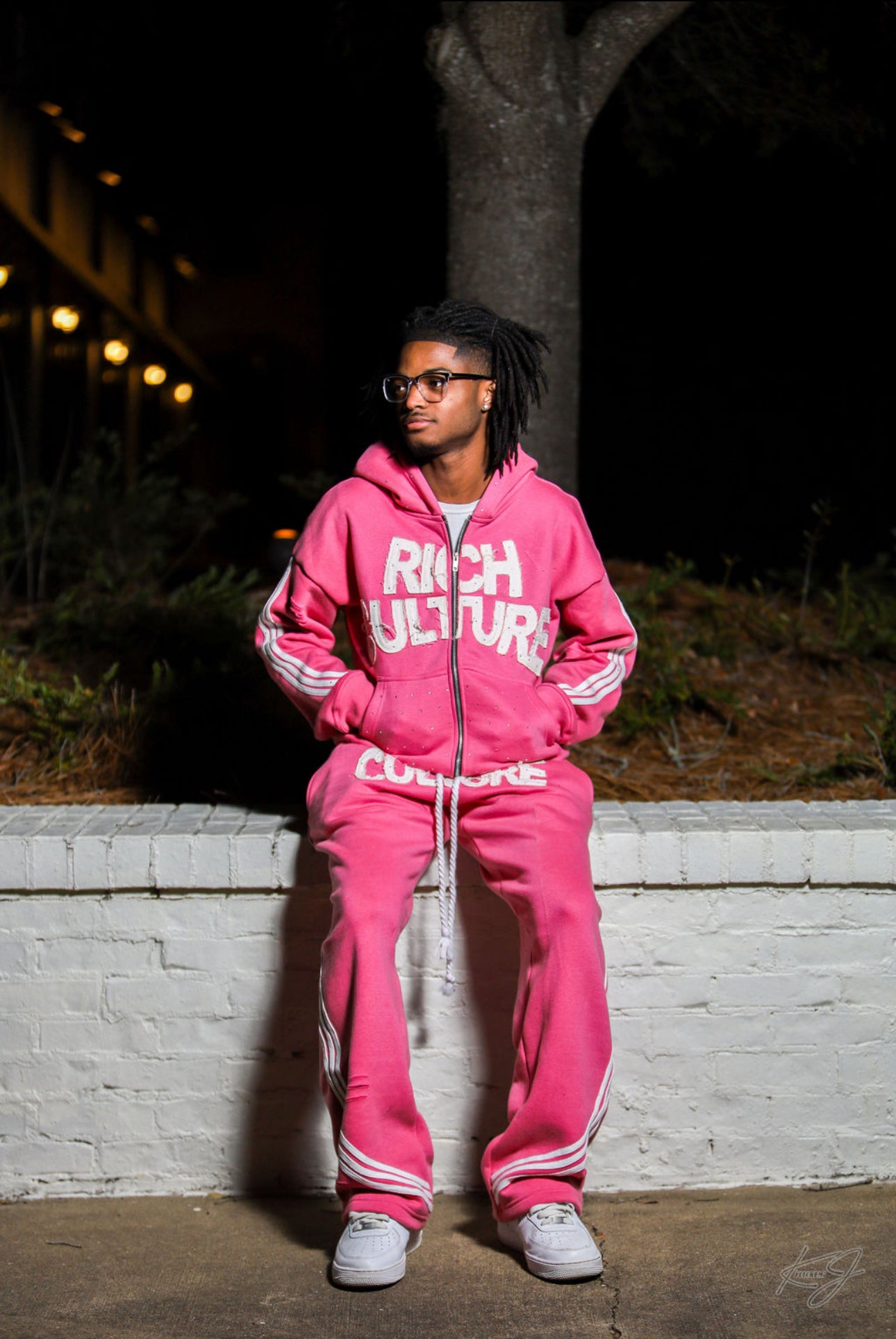 RICH CULTURE “PINK”SET